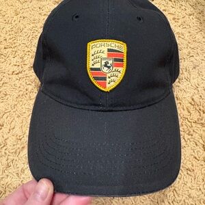 Porsche Black Cap with Logo